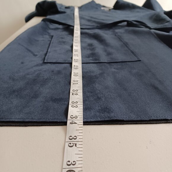 Nygard Faux Suede Self-tie Dress Coat - Picture 14 of 16